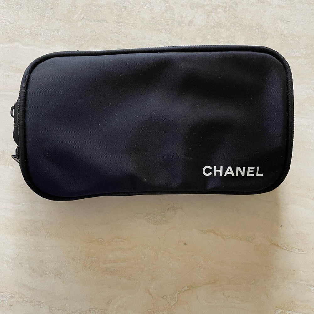 Chanel Brush and Makeup Black Bag - Never Used!!